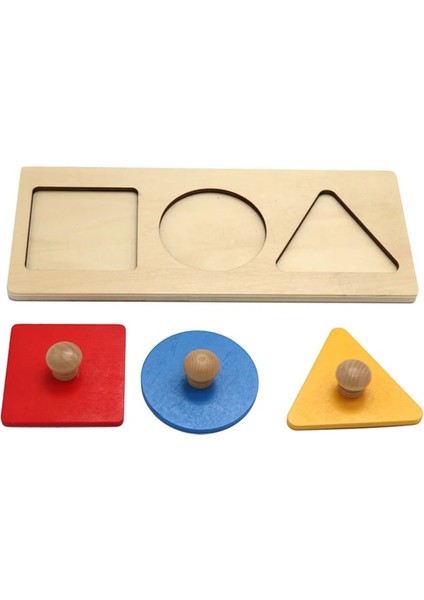 Hedef Kutusu Stili Çocuklar Ahşap Montessori Oyuncaklar Bellek Maç Sopa Eğitici Renk Bilişsel Geometrik Şekil Bulmacalar Oyuncaklar Çocuklar Için (Yurt Dışından)