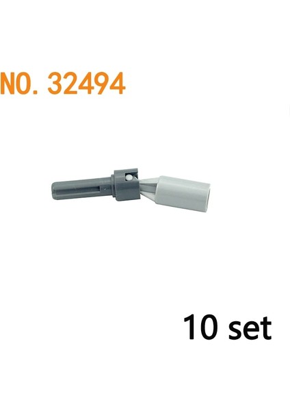 32494-10 Takım Stili Moc Tuğlaları Teknik Dişli Parçaları Sonsuz Raf Cla Aksesuarları Tren Araba Vinç Modeli Dıy Yapı Taşları (Yurt Dışından)