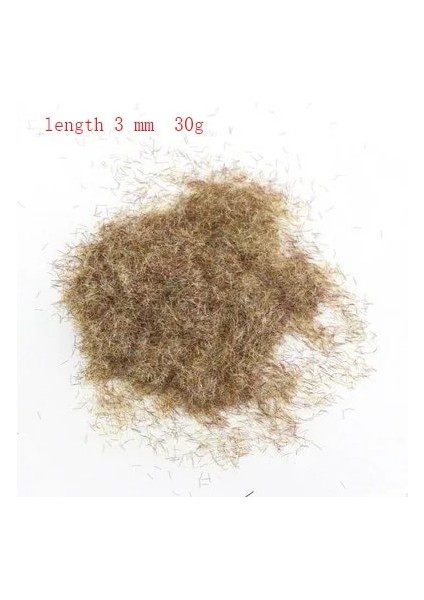 Kırmızı Stil 30G Sahne Modeli Materia Sarı Yeşil Çim Akın Çim Naylon Çim Tozu Statik Çim Modelleme Hobi El Sanatları Aksesuarı (Yurt Dışından)