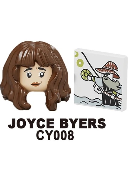 CY008 Kutu Stili Olmadan CY1001 Yapı Taşları Demogorgon Dustin Henderson Mike Wheeler Onbir Lucalair Will Byers Rakamlar Tuğla Oyuncaklar Çocuklar Için (Yurt Dışından)