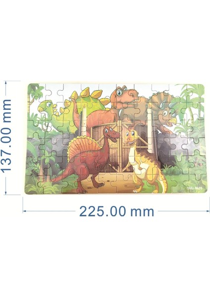 NO.6603 Stili Ahşap Yapbozlar Dinozor Yumurta Paketleme Dinozorlar Yapboz Yapboz Tahtası Eğitici Oyuncaklar Çocuklar Için Yapbozlar Hediyeler (Yurt Dışından)