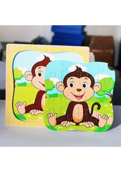 Dk-13 Stili Yeni Satış 38 Stil Karikatür Ahşap Bulmaca Çocuk Hayvan Araç Yapboz Oyuncak Bebek Çocuklar Için Erken Eğitici Oyuncaklar Oyunu (Yurt Dışından) indirimleri