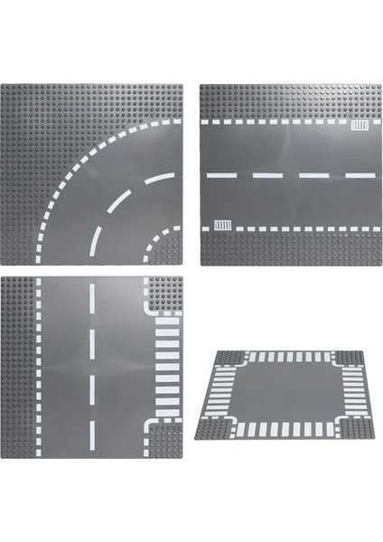 Açık Mavi Stil Yapı Taşları Taban Plakaları Yol Plakası Düz ​​kavşak Eğri Bloğu Uyumlu Legoing Oyuncaklar Taban Plakaları Oyuncaklar Çocuklar Için (Yurt Dışından) fiyatları
