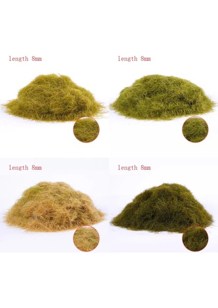 Yeşil Stil 30G Minyatür Sahne Modeli Materia Çim Akın Çim Naylon Çim Tozu Statik Çim 3mm 5mm 8mm Modelleme Hobi El Sanatları Aksesuarı (Yurt Dışından) fırsatları