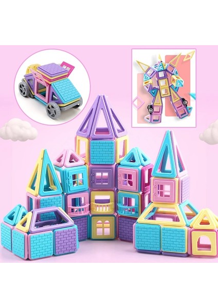 Yeşil Stil Manyetik Yapı Taşları Büyük Boy Model Yapı Tuğlaları Inşaat Mıknatıs Blokları Çocuklar Için Tasarımcı Eğitici Oyuncaklar Hediyeler (Yurt Dışından) modelleri