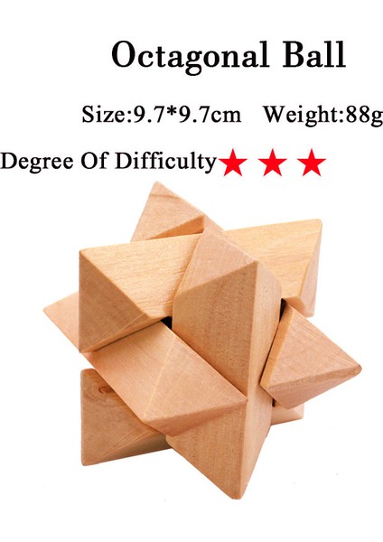 Kuyu Tipi Kilit Stili Iq Zeka Kong Ming Kilidi Montessori Bulmaca Lu Ban Kilidi 3D Ahşap Birbirine Burr Bulmacalar Oyun Oyuncak Yetişkinler Çocuklar Için (Yurt Dışından)