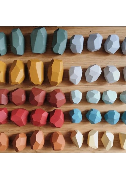 K-Bagged 11PCS Tarzı Çocuk Ahşap Renkli Taş Denge Yapı Taşları Eğitici Oyuncak Yaratıcı Iskandinav Tarzı Istifleme Oyunu Gökkuşağı Ahşap Oyuncak Hediye (Yurt Dışından) modelleri