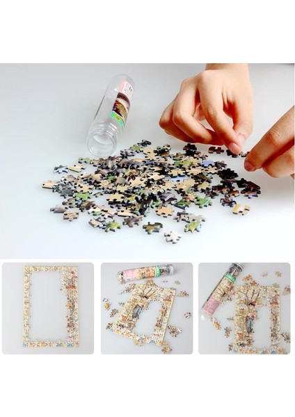 33-113 Park Kedisi Stili Eces Tüp Mini Kağıt Bulmacalar Oyun Oyuncaklar Çocuklar Için Yetişkinler Öğrenme Eğitim Zeka Oyuncak Oyunları Birleştirin Yapboz Zxh (Yurt Dışından) fırsatları
