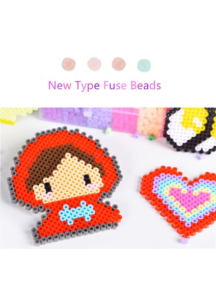 MCPD42 Stili Çanta 5mm Hama Beadlors Perler Boncuk Bulmaca Eğitim Oyuncak Sigorta Boncuk Çocuklar Için Yapboz 3D Abalorios (Yurt Dışından)