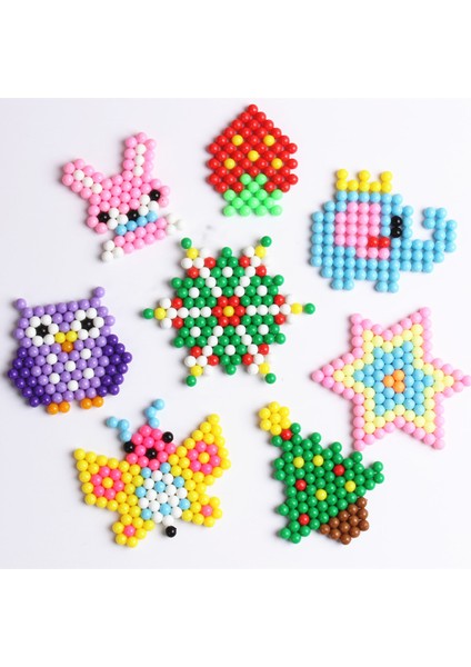 No.24 Tarzı Çanta 3D Bulmaca Su Yapışkan Boncuk Oyuncaklar Çocuklar Için Sprey Boncuk Speelgoed 24 Renk Yapboz Su Eğitici Oyuncaklar Jouet (Yurt Dışından)