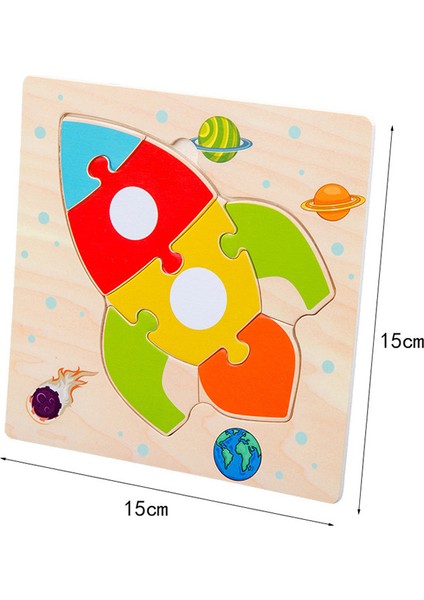 Fil Tarzı Bebek Oyuncakları Ahşap 3D Yapboz Karikatür Hayvan Trafik Tangram Yapboz Bulmacalar Erken Öğrenme Çocuklar Için Eğitici Oyuncaklar (Yurt Dışından) indirimleri