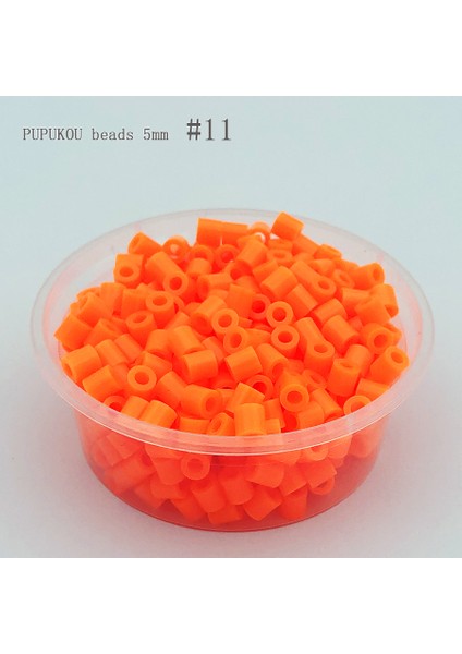 No.11 Stili 5 mm Perler Kutusu Ambalaj Hama Boncuk Diy Oyuncak 48 Çeşit Renk Çeşitli Gıda Sınıfı Pupukou Sigorta Boncuk Çocuklar Eğitim Pupukou (Yurt Dışından)