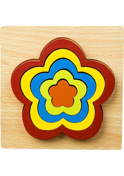 Stil 1 Stil Yeni Yürümeye Başlayan Çocuklar Için Ahşap Yapbozlar Yaş Yaş Şekli Renk Öğrenme Erkek ve Kız Çocuklar Için Eğitici Montessori Oyuncaklar (Yurt Dışından)