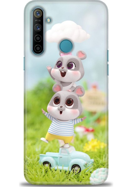 Realme 5i Uyumlu Baskılı Desenli Silikon / Rx - 590