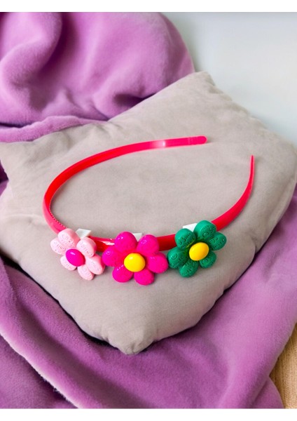 Çocuk Çiçek Figürlü Soft Yeni Sezon Taç