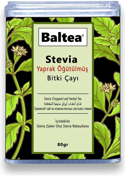 Stevia Bitki Çayı (Öğütülmüş) 80G