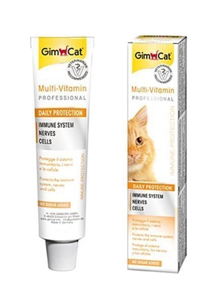 Multi Vitamin Paste 12 Vitaminli Kedi Macunu 20 gr
