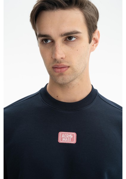 Erkek Sade Şık Regular Fit Şardonsuz 3 İplik Bisiklet Yaka Sweatshirt K26124601401 fiyatları