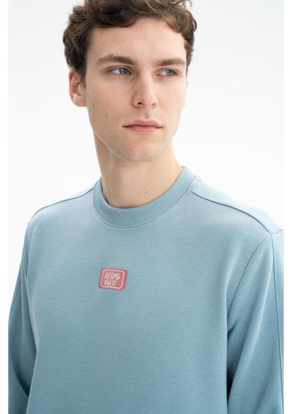 Erkek Sade Şık Regular Fit Şardonsuz 3 İplik Bisiklet Yaka Sweatshirt K26124601401 fiyatları