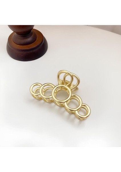 Kadın Halka Model Yüksek Kalite Kararmaz 7 cm Metal Toka fiyatları