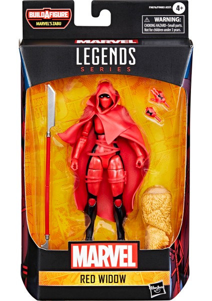 Marvel Legends Red Widow (Comics) Aksiyon Figürü (Marvel's Zabu Baf)