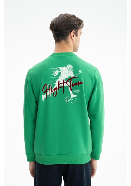 Erkek Basic Regular Fit Şardonsuz 3 İplik Bisiklet Yaka Sweatshirt K26124601301 indirimleri