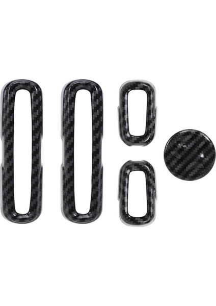 Araba Karbon Fiber Iç Ön Elektrikli Koltuklar Ayar Anahtarı Kapağı Trimler -V 2022 2023 (Yurt Dışından)