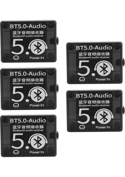 5x Bt5.0 Ses Alıcısı Mp3 Bluetooth Dekoder Kayıpsız Araba Hoparlör Ses Amplifikatör Kurulu Kılıf ile (Yurt Dışından)