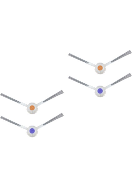 2 Çift Yıkanabilir Yan Fırça J3 Robotlu Süpürge Yedek Yedek Parça Ev Temizlik Aksesuarları (Yurt Dışından)