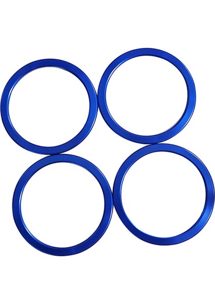 A/c Havalandırma Halkası Dekorasyon Kapakları 2014-2021 A/c Çıkış Havalandırma Aksesuarları Mavi Için Uygun (Yurt Dışından)