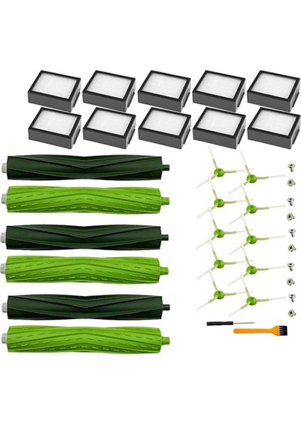 Hepa Filtre Yan Fırça I7 I7 + I6 I8 I3 J7 Artı E5 E7 E&ı Serisi Elektrikli Süpürge Yedek Parçaları (Yurt Dışından)