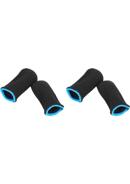 Pubg Mobil Oyunlar Için 18-Pin Karbon Fiber Parmak Kollu Iletişim Ekranı Parmak Kollu (24 Adet) (Yurt Dışından)