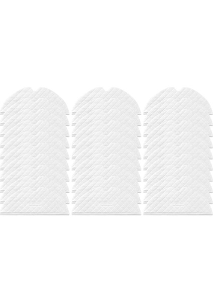 1c/ 2c/1t / D9 L10PRO Elektrikli Süpürge Için 30 Adet Tek Kullanımlık Paspas Bezi (Yurt Dışından)