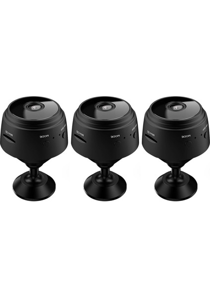 3x A9 Mini Kamera Wifi Kamera 1080P Hd Gece Sürümü Mini Ses Kaydedici Kablosuz Mini Kameralar Video Gözetim (Yurt Dışından)