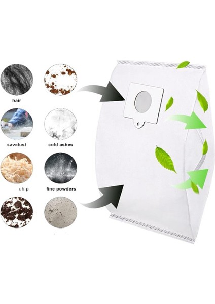 Teneke Kutu Vakum Torbaları Hepa Için 10PCS Vakum Torbalarının Değiştirilmesi (Yurt Dışından) indirimleri