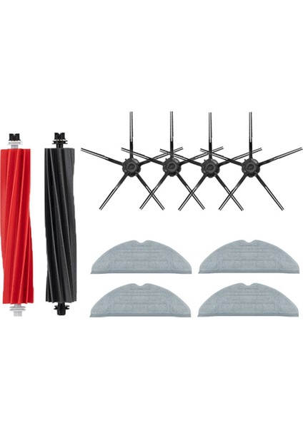 S8 S8 Pro Ultra S8+ Için Yedek Parçalar Duo Rulo Ana Yan Fırçalar Paspas Bezleri Hepa Filtreler Aksesuarları (Yurt Dışından)