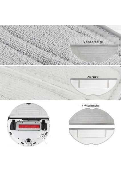 S8 S8 Pro Ultra S8+ Için Yedek Parçalar Duo Rulo Ana Yan Fırçalar Paspas Bezleri Hepa Filtreler Aksesuarları (Yurt Dışından) modelleri