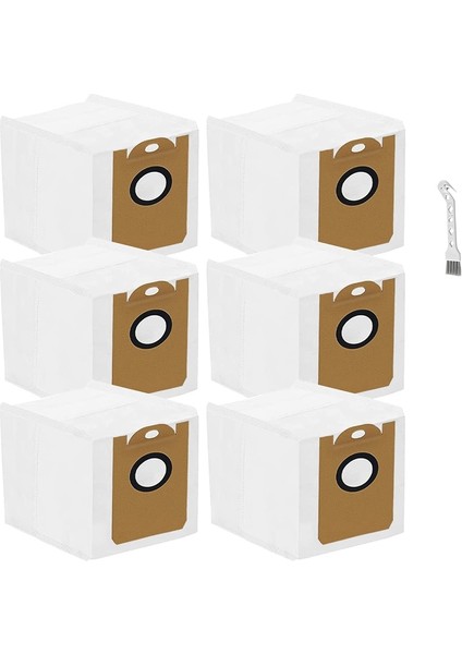 M7PRO, M7MAX, M8PRO Robot Süpürge Aksesuarları Vakum Torbası Için Yedek Parçalar Toz Torbası (Yurt Dışından)