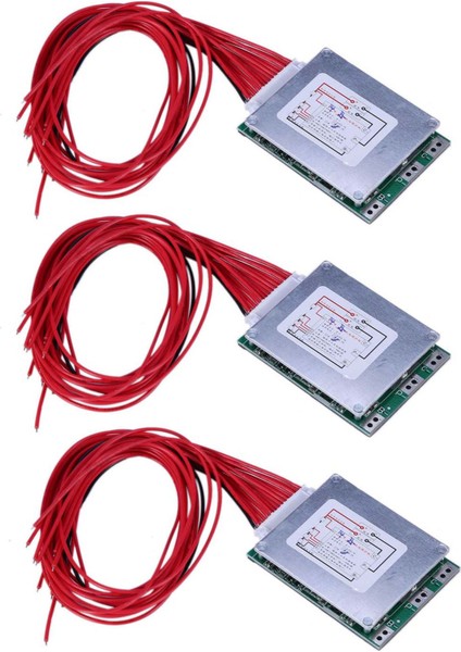 3x 14S 52V 35A - E-Bike Escooter Için Lipolimer Pil Koruma Kartı Bms Pcb Kartı (Yurt Dışından)