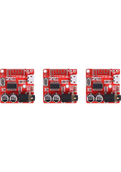 3x Mp3 Bluetooth Dekoder Kurulu Kayıpsız Araç Ses Amplifikatörü Modifiye Bluetooth 4.1 Devre Stereo Alıcı Modülü (Yurt Dışından)