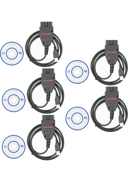 5x Eobd2 Flaşör Galletto 1260 Kablo Otomatik Chip Tuning Arayüzü Remap Flaşör Programcı Aracı (Yurt Dışından)