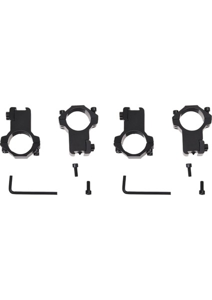 11MM Ray Için 4 x Montaj Halkası Montaj Halkası (Yurt Dışından)