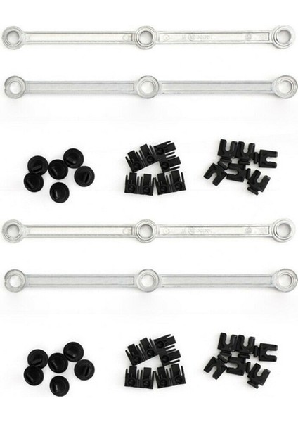 2x 6420903237 Manifold Runner Bağlantı Çubukları 3.0l V6 OM642 Için Alüminyum (Yurt Dışından)