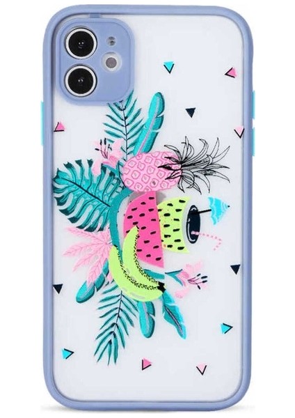 Apple iPhone 12 Mini Uyumlu Kılıf Fily Kapak, Mor