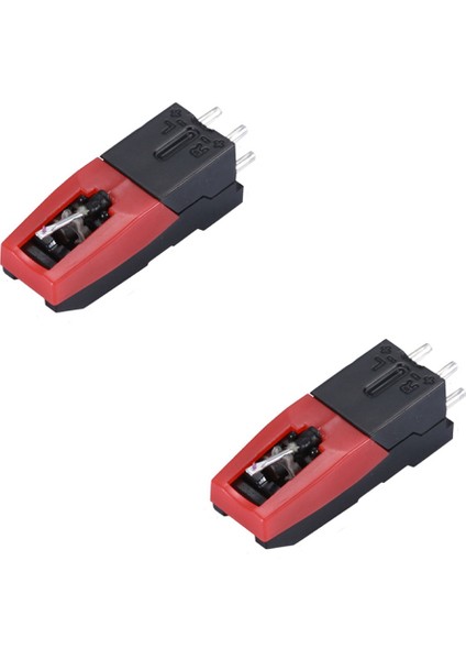 2x Pikap Stylus Iğne Aksesuarı Lp Vinil Oyuncu Fonograf Gramofon Plak Çalar Stylus Iğne (Yurt Dışından)