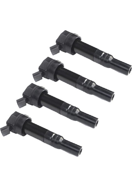 27301-3F100 2.4 2009-2014 Için 4 Adet Ateşleme Bobini Yüksek Gerilim Paketi (Yurt Dışından)