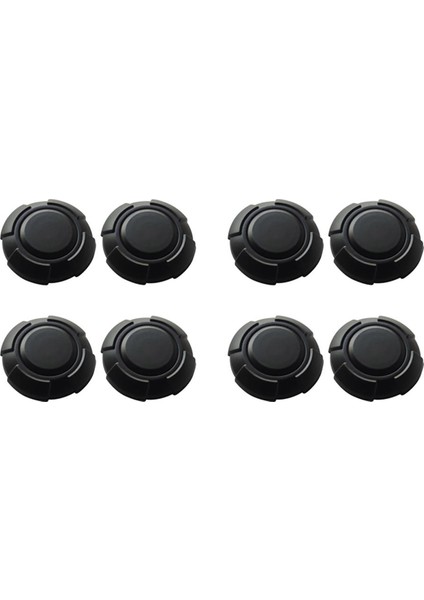 8x Jimny 2019 2020 2021 Araba Kapı Anahtar Deliği Dekorasyon Kapak Trim Kapı Kilidi Kapağı Abs Kalıplama Dış (Yurt Dışından)