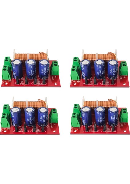 4 Adet 400 W Hoparlör Crossover 2 Yollu Ses Ayarı Tweeter Bas Hoparlörler Filtre Frekans Bölücü 2-16OHM (Yurt Dışından)