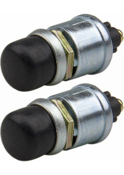 2x Motor Düğmesi Ağır Hizmet Anlık Anahtarı 12V Dc Hava Koşullarına Dayanıklı Düğme Anahtarı (50 Amper) (Yurt Dışından)