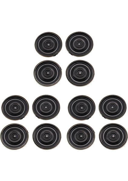 12 Adet 0.5W 8 Ohm 28MM Dia Mini Metal Iç Mıknatıslı Müzik Çalar Hoparlör (Yurt Dışından)